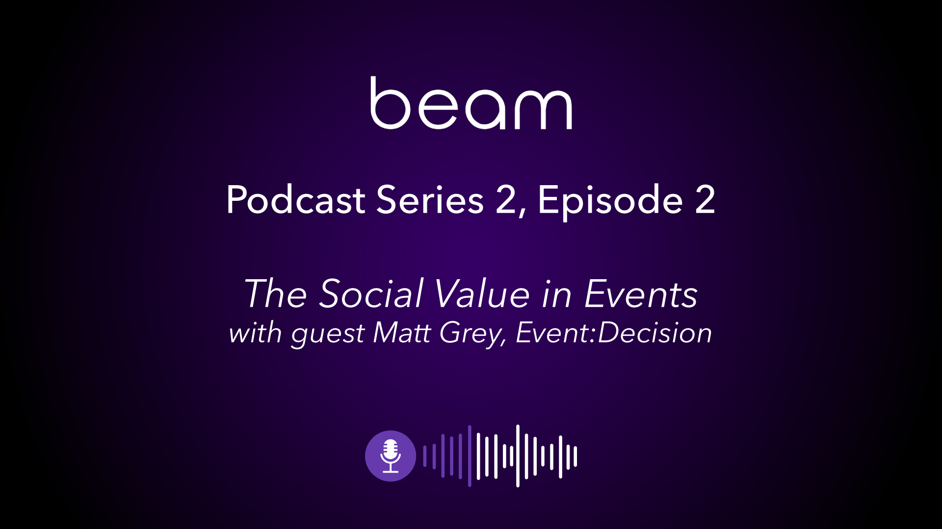 The Social Value in Events