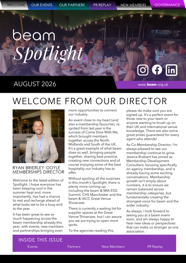 Welcome from our Director - Ryan Brierley-Doyle